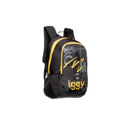 Rucsac RUCSAC IGGY, 2 compartimente, 2 buzunare laterale, nylon, waterproof, 45x29x22.5cm, negru, 45506980 "Joy", "IGBP-JOY