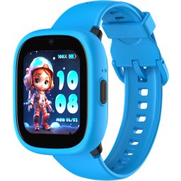 Smartwatch monitorizare copii Lagenio K3 Blue, 4G SIM, 1.7 , Localizare GPS cu A-GPS, WIFI, ACC, Alerta Perimetru, Apeluri Video si Voce, Lanterna, SOS, 770mAh