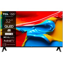 Televizor TCL QLED 32V4C | 80 cm, Smart Google TV, HD, (Model 2025)