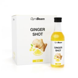GymBeam Ginger Shot 9 x 50 ml fără aromă