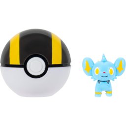 Pokemon - Set 2 figurine Clip n Go, (Shinx & Ultra Ball)
