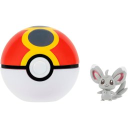 Pokemon - Set 2 figurine Clip n Go, (Minccino & Repeat Ball)