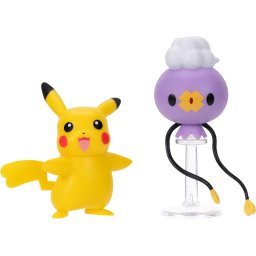 Pokemon - Set 2 figurine de actiune, (Pikachu & Drifloon)