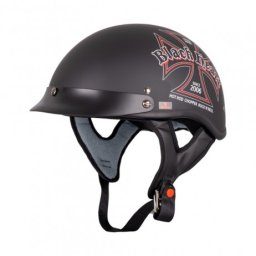 Casca moto W-TEC Black Heart V531 Iron Cross