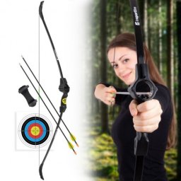 Set de tir cu arcul inSPORTline Markub 15 lbs - Negru