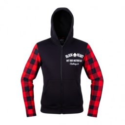 Hanorac motociclist pentru femei W-TEC Black Heart Ramforge Lady