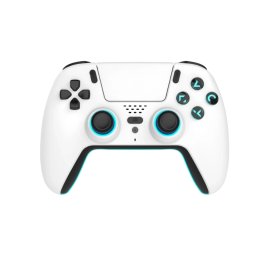 Freaks and Geeks - Controler wireless cu LED pentru PS5 - Alb