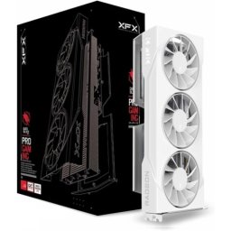 Placa video XFX AMD Radeon RX 9060 XT Swift Triple Fan OC White 16GB RX-96TS316W7, GDDR6, 128 bit