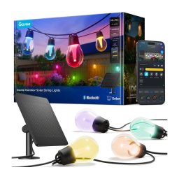 Govee - Ghirlandă solară LED RGBICW 8xLED/6W/5V Wi-Fi Matter IP67