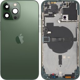 Capac Baterie Apple iPhone 13 Pro Max, Cu Carcasa Mijloc, Verde (Alpine Green), Swap Premium