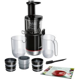 Storcatoare cu melc MESM731M VitaExtract, Negru/Inox periat