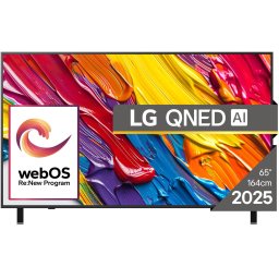 Televizor LG QNED 65QNED84A3C, 164 cm, Smart, 4K Ultra HD, Clasa E (Model 2025), Gri Inchis