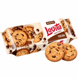 Biscuiți Roshen Lovita Cookies Classic Cocoa, 150 g