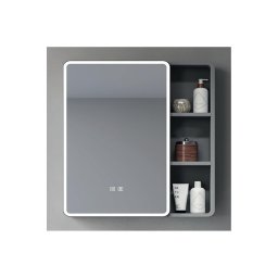 BRILAGI - Dulap de baie cu oglindă și iluminare LED integrată AVOLA SINGLE 75x70 cm