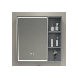 BRILAGI - Dulap de baie cu oglindă și iluminare LED AVOLA SINGLE 55x70 cm
