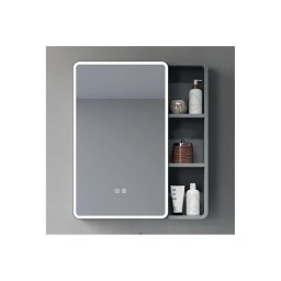BRILAGI - Dulap pentru baie cu oglindă și iluminare LED AVOLA SINGLE 55x70 cm