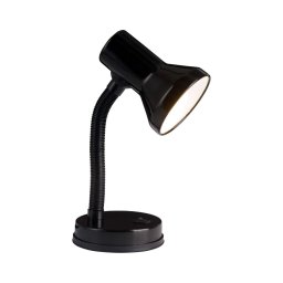 Brilliant - Lampă de birou flexibilă JUNIOR 1xE27/28W/230V neagră