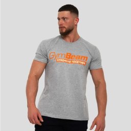 GymBeam Tricou Stronger Together Grey XL