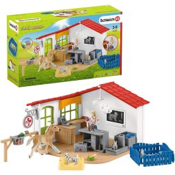 Schleich Farm World veterinarian practice with - 42502