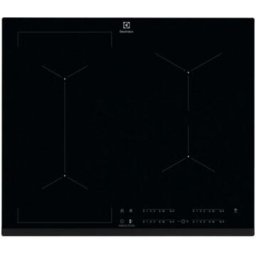 Plita EL020275, 4 zone de gatit, 59 cm, Negru