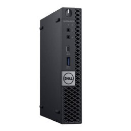 Unitate PC Dell OptiPlex 5070 Mini PC Refurbished, I5 9500T, 8 GB RAM, 256 GB SSD NVMe, Windows 11 Pro, Wi-Fi, Stare Acceptabila