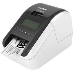 Imprimanta Termic direct BROTHER, QL-820NWBC, 300dpi, Viteza de tiparire: 176mm/s, Latime max de imprimare: 58mm|Conectiv: USB|Retea|WiFi|BT, Imp Cod de bare: DA, (Timbru verde 3.5 RON) "QL820NWBCYJ1"