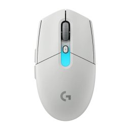 LOGITECH G305 X SUPERLIGHT Wireless Gaming Mouse - WHITE - 2.4GHZ - EER2 - 933 "910-007747" (timbru verde 0.18 lei)