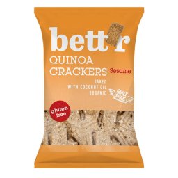 Crackers cu quinoa si susan bio 100g Bettr