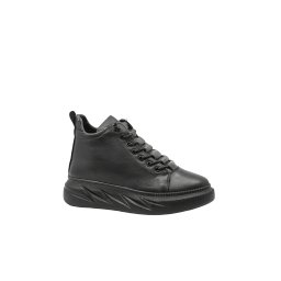 Ghete casual Dogati negre din piele naturală, ușoare și comode MIR3113-36 EU