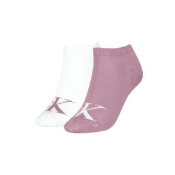 CALVIN KLEIN Șosete (Pack of 2) Monogram 701228815 015 vintage plum