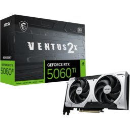 Placa video MSI nVidia GEFORCE RTX 5060 TI 8G VENTUS 2X OC PLUS, GDDR7, 128 bit