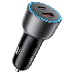 Încărcător auto ACEFAST B21 75W, 2x USB-C + USB-A, Fast Charging