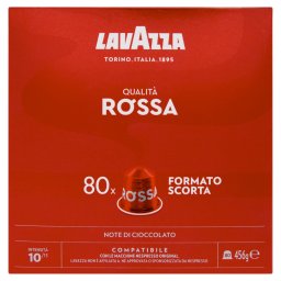 Capsule Cafea Lavazza Nespresso Qualita Rossa 80 buc.