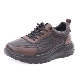 Pantofi barbati casual din piele mix, Otter 2D6103 02-Z, maro