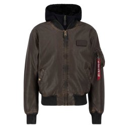 ALPHA INDUSTRIES Geacă MA-1 D-Tec FL Slim 123106 250 vintage brown