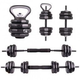 Set Gantere Reglabile inSPORTline ON-X 6-in-1 40 kg