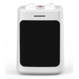 Radiator ceramic Heinner HCH-M20WH, 3 trepte, termostat reglabil, 2000 W, alb-negru