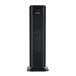 Radiator ceramic Heinner HCHT-MD20BK, 2 trepte, termostat, 2000 W, oscilare, telecomanda, negru
