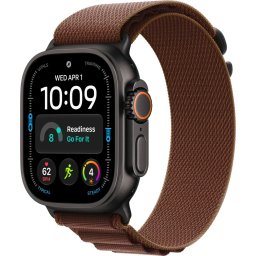 Smartwatch Watch Ultra 4 49mm Titanium Burgundy Alpine Loop LTE L