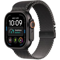 Smartwatch Watch Ultra 4 49mm Titanium Black Milanese Loop L
