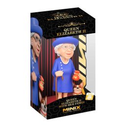 MINIX QUEEN ELIZABETH - QUEEN ELIZABETH II WITH CORGI