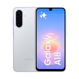 Smartphone Galaxy A18 128GB 4GB RAM Dual SIM Silver