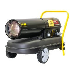 PRO 50kW Diesel PLUS - Tun de caldura pe motorina cu ardere directa Intensiv