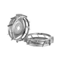 Roti mettalice pentru motocultoarele Grillo G85, G85D, G85DD si motocoase Grillo GF3, marime 4-10"