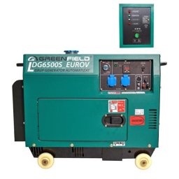 Greenfield LDG6500S_EUROV – generator diesel 5,5 kVA monofazat, carcasă insonorizată