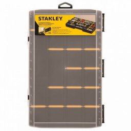 Organizator diverse accesorii Stanley STST81681-1, 35.7 x 22.9 x 4.8 cm, 22 compartimente