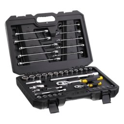 Set capete tubulare si chei combinate Stanley STMT82832-1, 41 piese