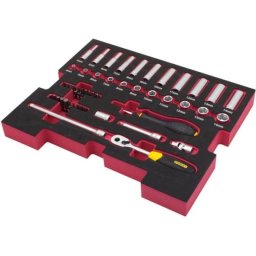 Set 48 piese insurubare Stanley FATMAX FMHT0-74295, antrenoare si accesorii 1/4" in insert pentru cutie TSTAK