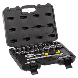 Trusa chei tubulare 24 piese Stanley STMT82830-1, 1/2"