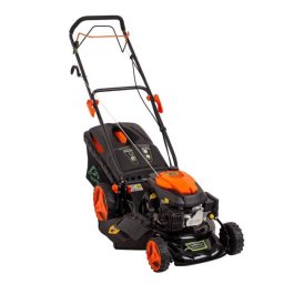 Mașină de tuns gazon pe benzină - Greenfield G-MTG461ARW-T6 - 3,46 CP, 146 cm³ - Tăiere 457 mm, 7 trepte de tăiere - Sac colector 60 L
